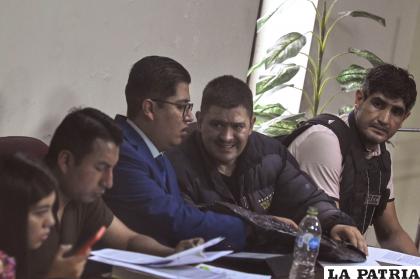Al término de la audiencia, se dispuso la detención del capitán Alberti 
/APG
