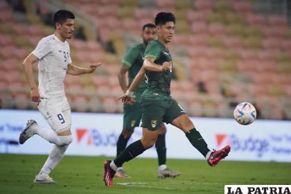 Miguel Terceros fue el más destacado en la selección boliviana /FBF