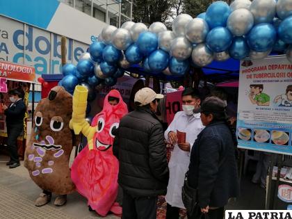 Feria de salud por el Día Mundial de la Tuberculosis /LA PATRIA