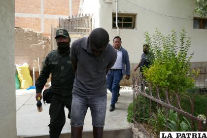El súbdito colombiano fue enviado a la cárcel de San Pedro 
/LA PATRIA