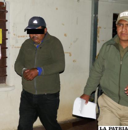 El autor intelectual es trasladado al Ministerio Público /LA PATRIA