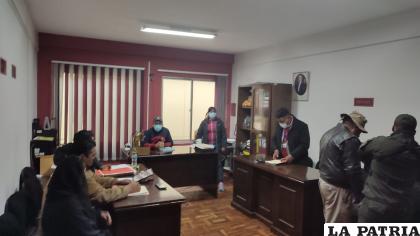 Audiencia cautelar donde se determinó su detención /LA PATRIA