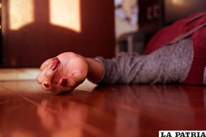 La mujer fue victimada para robarle /Referencial