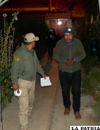 Santos G.M. es conducido a instalaciones del Ministerio Público 
/LA PATRIA
