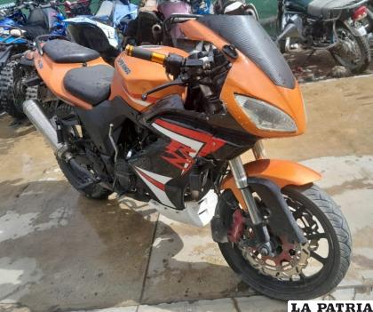 Primera motocicleta recuperada 
/LA PATRIA
