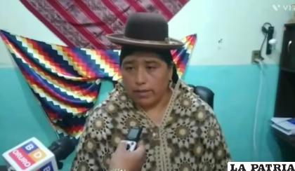 Presidente de la ALDO, Esperanza Mamani, asegura que iniciará la fiscalización del viaje del gobernador /LA PATRIA