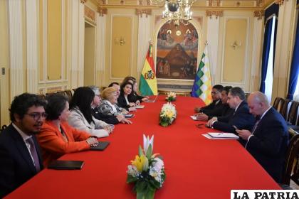 Visita de los miembros de la CIDH en Bolivia /APG