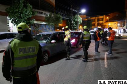Tránsito continúa con los controles en la ciudad 
/LA PATRIA
