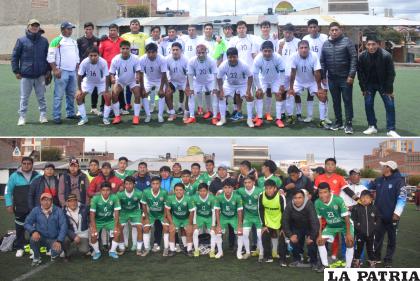 Los equipos de Choquecota FC y Cooperativa Minera Poopó van por el título /LA PATRIA