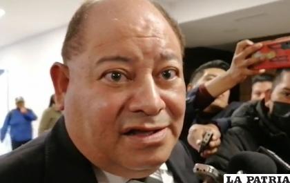 Exministro de Gobierno Carlos Romero /Erbol