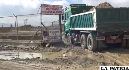 Por el Covid-19, se saturó la celda de desechos hospitalarios /SEDES
