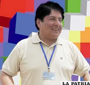 Edgar Patana, alcalde municipal de la ciudad de El Alto