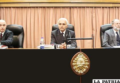 Tribunal Oral Federal Nº 1, Adrián Grumberg, Oscar Amirante y Jorge Gettas, quienes dictaron las sentencias