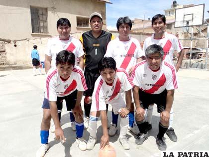 Representación de Gobernación campeón de futbol de salón
