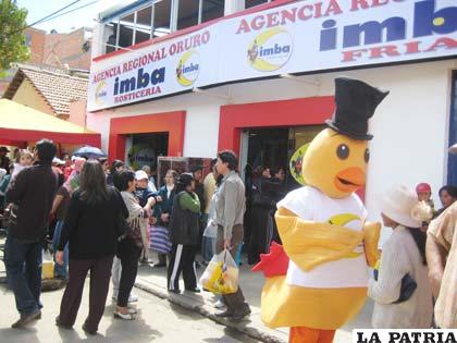 Inauguración de nueva agencia de Pollos Imba 