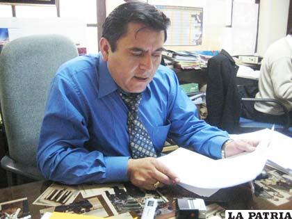 El fiscal de materia, Aldo Morales anuncia que se solicitó el gravamen hipotecario del ex prefecto y otras personas