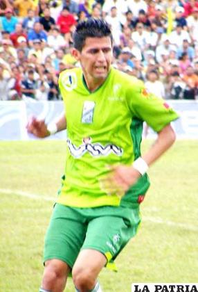Alcides Peña, uno de los goleadores de Oriente