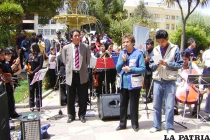 El pueblo de Oruro respondió solidariamente a la campaña a favor de damnificados en La Paz