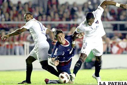 Independiente y Liga de Quito, protagonizaron un partido bastante ajustado