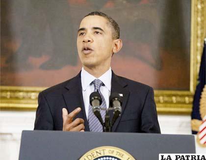 Presidente de EE.UU., Barack Obama, promulgó una medida de gastos
