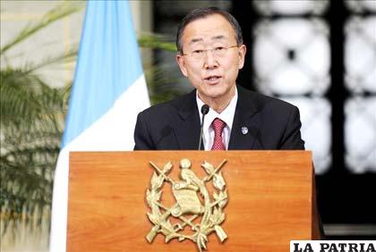 Secretario general de la ONU, Ban Ki-moon