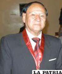Dr. Ernesto Araníbar Sagárnaga