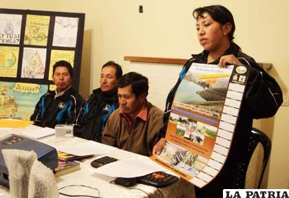 Miembros de la Asociación de usuarios del sistema nacional de riego Tacagua