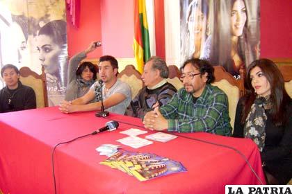 Actores y productores ayer presentaron la película “Vidas Ajenas”