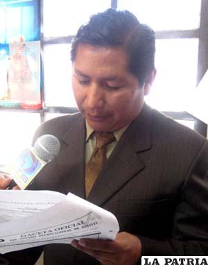 Fiscal de materia, Jacinto Aguilar