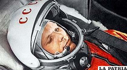Yuri Gagarin fue el primer hombre en volar al espacio