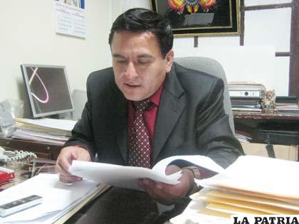 Fiscal de materia, Aldo Morales 