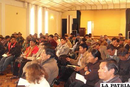Actividad desarrollada ayer en Antropología en el marco de la construcción estatutaria