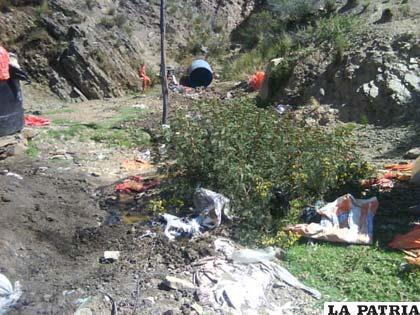 La segunda fábrica encontrada en la comunidad de Chillca Chico