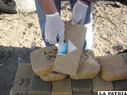 La prueba de campo antes de la incineración