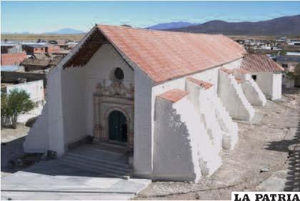 Iglesia restaurada en Sabaya