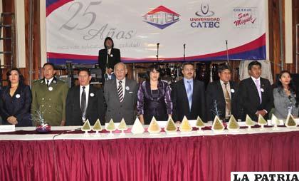 Solemne acto en conmemoración de los 25 años de Catec 