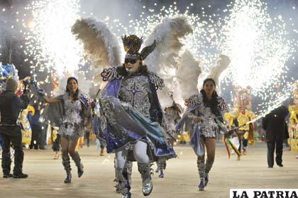 Diablada Artística “Urus” demostró la galanura de esta especialidad de danza