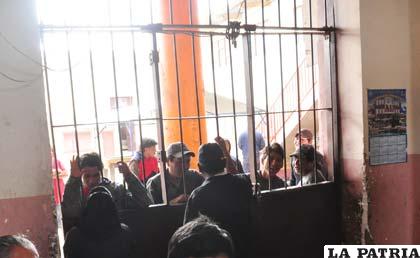 La cárcel de San Pedro de Oruro está sobre poblada