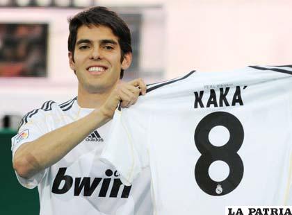 Ricardo Kaká, centrocampista brasileño del Real Madrid