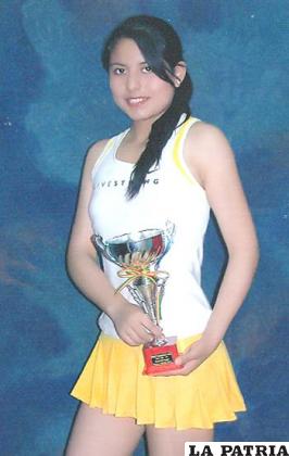 Cecilia Larrea deportista orureña