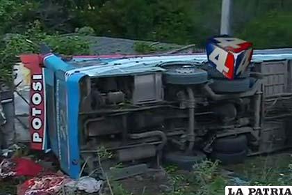 Accidente de bus “Potosí” en Jujuy, Argentina