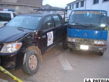 El motorizado de la Gobernación fue el más afectado