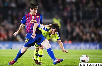 Messi no para de anotar para el Barcelona