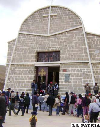 El Santuario del Señor de Lagunas, un espacio de fe católica