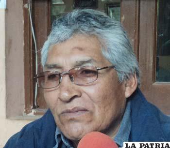 Secretario de Conflictos de la COD, Raúl Quiroga