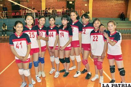 Jugadoras del Anglo Americano 