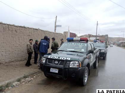 La Policía visitó el domicilio de Luis Alegría