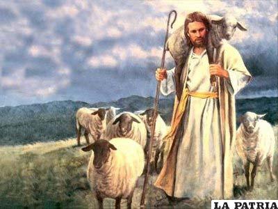 El Buen Pastor es Jesús, que da su vida, y las ovejas amadas son sus discípulos…