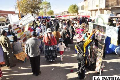 Para la próxima gestión la Alcaldía prevé optimizar la organización de la Feria Oruro Moderno