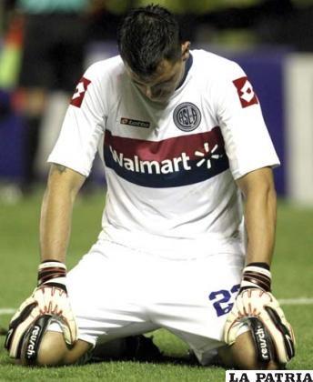 Pablo Migliore, portero del San Lorenzo